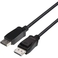 Deltaco DisplayPort cable DP 1.4 8Ka60Hz 2m black