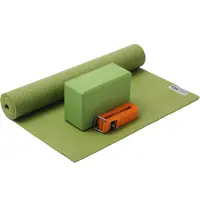 Yogistar Yoga-Set kick it - one (Yogamatte + Yogablock + Yogagurt)