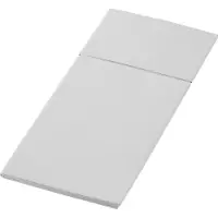 Duni Serviet Duniletto Airlaid 40x48 cm til Bestik Hvid,4 pk x 46 stk/krt