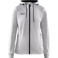 Craft Sweatjacke ADV Unify FZ Hood Damen Grey Melange-XL