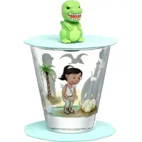 Leonardo Kindertrinkglas Avventura 215 ml, 3 Stück, Dinosaurier