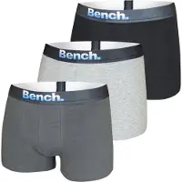 Bench . Boxer "Boxershorts für Herren" Packung, 3 Stk. Unterhosen mit Logo Webbund