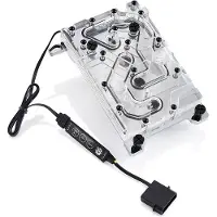 Bitspower Monoblock für MSI X399 Gaming PRO Carbon AC RGB Nickel - Acryl