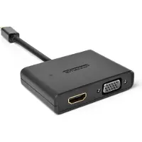 Sitecom CN 347 DisplayPort zu HDMI/VGA 2-in-1 Adapter
