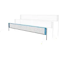 Hudora Slupki + volleyball and badminton net (76535)