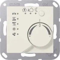JUNG Raumtemperaturregler UP AS KNX ws glz A2178
