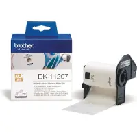 Brother DK-11207 - (58 mm x 58 mm) - Schwarz auf weiß - Etikett