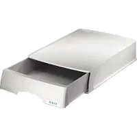 Leitz Plus Briefkorb-Schublade, Polystyrene, Grau, A4, 255 mm, 37,6 cm, 70 mm