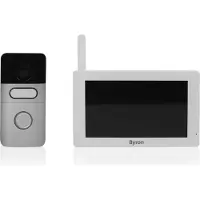 Byron DIC-22615 Video-Türgegensprechanlage, 17,8 cm (7 Zoll), Aluminium, Weiß, IP20, IP44, Aluminium, 1280 x 720 Pixel, CMOS