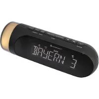 Soundmaster UR6600SW, Tragbar, Digital, DAB+, FM, LCD, Schwarz, Tasten