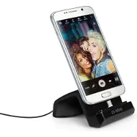 SBS Tischhalterung mit Ladefunktion für Smartphone mit Micro-USB-Anschluss