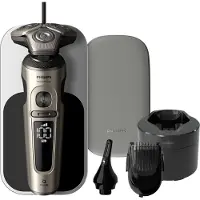 Philips Shaver S9000 Prestige - Elektrischer Nass- und Trockenrasierer mit SkinIQ - SP9883/35