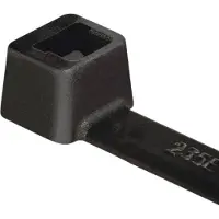 Hellermanntyton Hellermann Tyton T120R(E), Polyamid, Schwarz, 10 cm, V2, IEC 60092 series, IEC 62275:2006, 38,7 cm