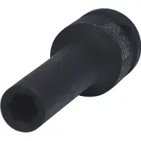 Ks Tools 515.1122-E 1/2" Sechskant-Kraft-Stecknuss, lang, 22mm, auf Hänger