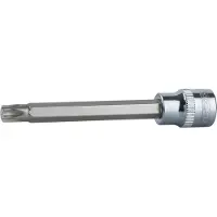 Ks Tools 1/2" CHROMEplus Bit-Stecknuss Torx, lang, T20, auf Hänger