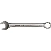 Bahco Gekröpfter 8-mm-Ring-Maulschlüssel aus Edelstahl, 120 mm