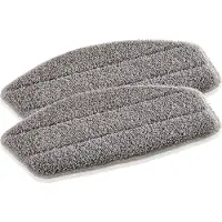 Leifheit Wischpads 2er Set Dampfreiniger CleanTenso, für alle versiegelten Hartböden und Teppiche