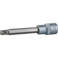 Ks Tools Werkzeuge-Maschinen GmbH 1/2 Bit-Stecknuss Torx, lang, T25, auf Hänger