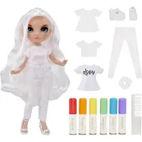 Rainbow High Color & Create Fashion DIY Doll with Blue Eyes