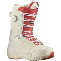 Salomon Snowboard - Snowboard-Boots - Launch Lace Sj Boa Bleached Sand/Almond Milk/Aurora für Herren - Größe 39