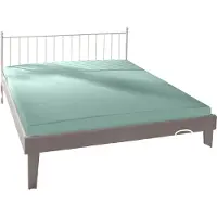 Estella Spannbettlaken Gr. 1, grün (mint), B/L: 100cm x 200cm, 1 Stk., Mako-Jersey, 25cm, Mako-Jersey, 100% Baumwolle, Bettlaken, Spannbettlaken