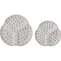 Bloomingville Blooming Ville Elsa Tablett | Grau | Steinzeug | 82052182