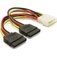 DeLOCK Molex zu SATA Stromanschlusskabel