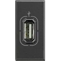 Legrand HS4285 Anschlussdose USB anthrazit