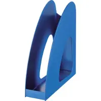 HAN Stehsammler TWIN 7,6x25,6x23,9 cm (BxHxT) DIN C4 Werkstoff: Polystyrol blau