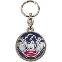 SD Toys DC Comics porte-clés métal Superman Face 7 cm