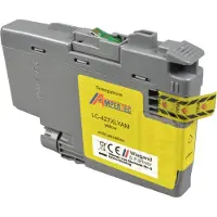 Ampertec Tinte kompatibel mit Brother LC-427XLY yellow