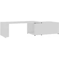 vidaXL Couchtisch Weiß 150x50x35 cm Holzwerkstoff