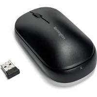 Kensington SureTrack Kabellose Maus mit Bluetooth & Nano-USB-Empfäger, RF Wireless + Bluetooth, Schwarz