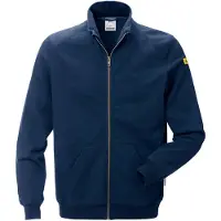 Fristads ESD Sweatjacke 4080 XSM 121675 - marineblau - XS