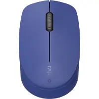 Rapoo M100, Beidhändig, Optisch, RF Wireless + Bluetooth, 1300 DPI, Blau