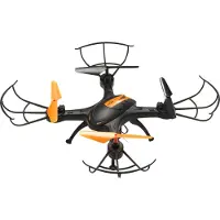 Denver Drohne mit Kamera - Für Android & iOS - WiFi-Drohne für Erwachsene und Kinder - Fotos, Videos und Live-Ansicht über App - LED-Leuchten - Mini-Drohne - DCW380