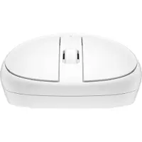 HP 240 Bluetooth-Maus (Lunar White), Beidhändig, Optisch, Bluetooth, 1600 DPI, Weiß