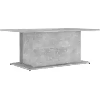 vidaXL Couchtisch Betongrau 102x55,5x40 cm Holzwerkstoff