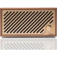Tivoli Audio Model Two Digital, 1,91 cm (0.75"), 8,89 cm (3.5"), 20 W, Verkabelt & Kabellos, Tragbarer Stereo-Lautsprecher, Walnuss, Gold