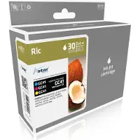 Astar AS46541, Hohe (XL-) Ausbeute, Cyan, Magenta, Gelb, Tinte auf Pigmentbasis, 42 ml, 3300 Seiten, Multipack