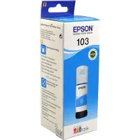 Epson 103 EcoTank Cyan ink bottle (WE), Original, Cyan, , L5190, L3156, L3151, L3150, EcoTank L3110, 65 ml, Indonesien