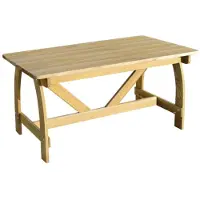 vidaXL Gartentisch 150 x 74 x 75 cm Imprägniertes Kiefernholz