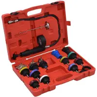 vidaXL Druckprüfgerät für Kühlsysteme & Kühlerdeckel 18-tlg.