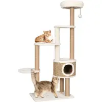 vidaXL Katzen-Kratzbaum mit m Kissen 148 cm Seegras