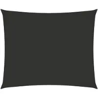 vidaXL Sonnensegel Oxford-Gewebe Rechteckig 3,5x4,5 m Anthrazit