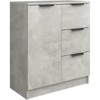 vidaXL Sideboard Betongrau 60x30x70 cm Holzwerkstoff