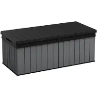 Keter Garten-Aufbewahrungsbox Darwin 380 L Grau