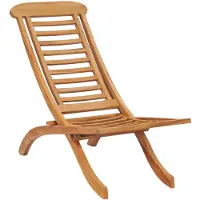 vidaXL Gartenstuhl Klappbar 50x90x69 cm Massivholz Teak