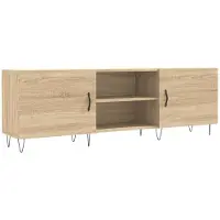 vidaXL TV-Schrank Sonoma-Eiche 150x30x50 cm Holzwerkstoff