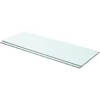 vidaXL Glasregalboden